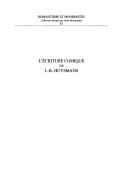 L' écriture comique de J.-K. Huysmans