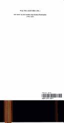 Der Streit um die Gestalt einer Ersten Philosophie (1799-1807)