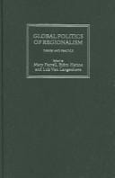 GLOBAL POLITICS OF REGIONALISM: THEORY AND PRACTICE; ED. BY MARY FARRELL