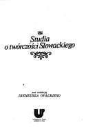 Studia o twórczości Słowackiego