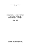 Europeismo e democrazia