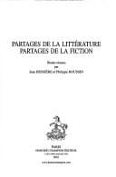 Partages de la littérature, partages de la fiction