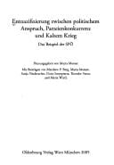 Entnazifizierung zwischen politischem Anspruch, Parteienkonkurrenz und Kaltem Krieg: das Beispiel der SP O