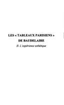 Les "Tableaux parisiens" de Baudelaire