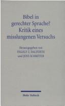 Bibel in gerechter Sprache?