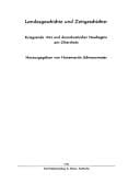 Landesgeschichte und Zeitgeschichte