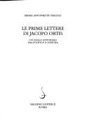 Le prime lettere di Jacopo Ortis