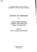 Papers on rhetoric