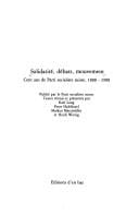 Solidarité, débats, mouvement