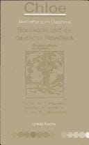 Boccaccio und die deutsche Novellistik