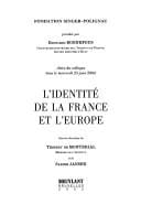 L'identité de la France et l'Europe