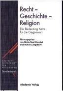 Recht - Geschichte - Religion