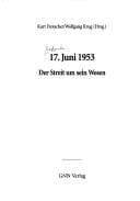 17. Juni 1953: der Streit um sein Wesen
