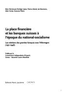 Aspects des relations financieres francosuisses