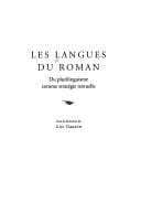 Les langues du roman