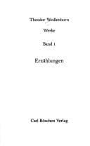 Werke Band 1 Erz ahlungen