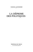 La déprime des politiques