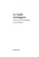 Le foglie messaggere