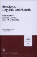 Beiträge zu Linguistik und Phonetik