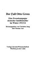 Der Fall Otto Gross