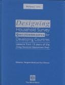 Designing household survey questionnaires for developing countries : lessons from 15 years of the living standards measurement study
