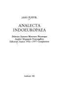 Analecta Indoeuropaea