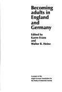 Becoming adults in England and Germany