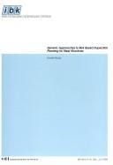 Generic approaches to risk based inspection planning for steel structures