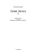 Tigre reale, I