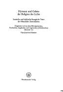 Hymnen und Gebete der Religion des Lichts