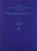 The Lexicon Latinitatis Nederlandicae Medii Aevi, Fascicule 59 (Lexicon Latinitatis Nederlandicae Medii Aevi Fascicule)