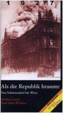 1927, als die Republik brannte