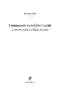 Costituzione e problemi sociali