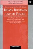 Johann Beckmann und die Folgen