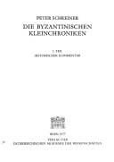 Die byzantinischen Kleinchroniken