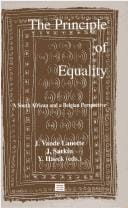 The principle of equality