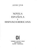 Novela española e hispanoamericana