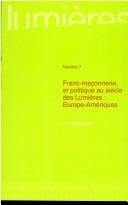 Franc-maçonnerie et politique au siècle des lumières