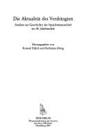 Die Aktualität des Verdrängten