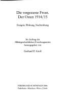 Die vergessene Front