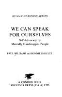 We can speak for ourselves