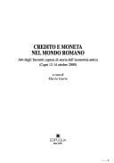 Credito e moneta nel mondo romano