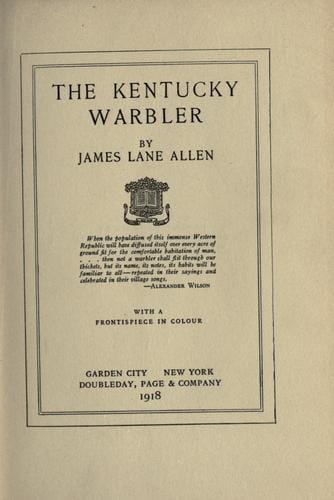 The Kentucky warbler