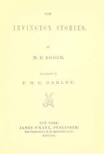 Irvington stories