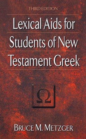 Lexical aids for students of New Testament Greek