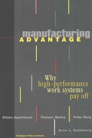 Manufacturing Advantage