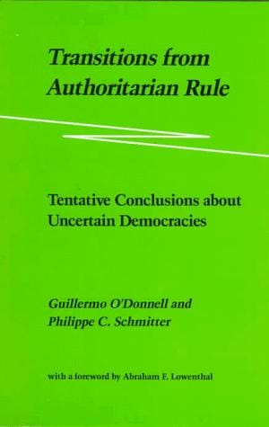 Transitions from authoritarian rule