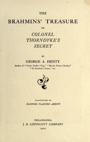 The Brahmins' treasure