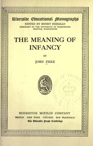 The meaning of infancy