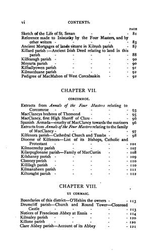 The history and topography of the county of Clare